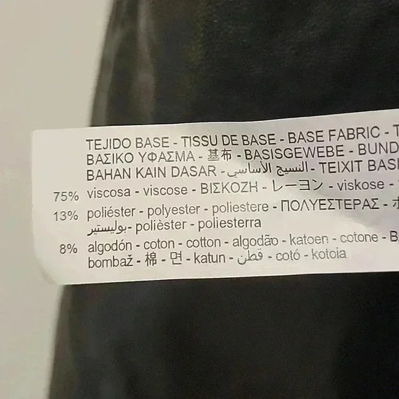 Zara Basics Faux Leather Mini Skirt Size XS - Picture 4 of 5